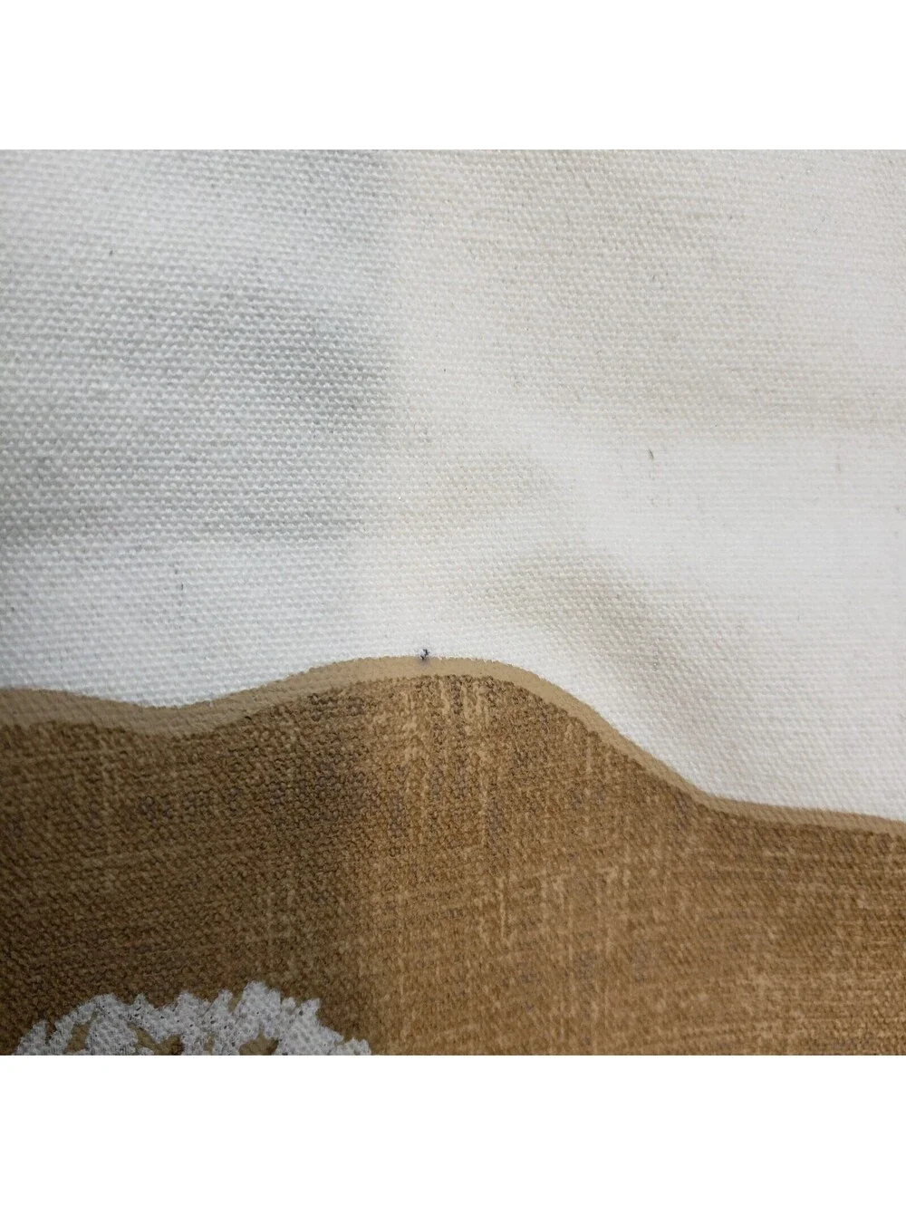 Cotton Linen Square Pillow Cover Bunny Rabbit Braided Twine Trim Ashler 18
